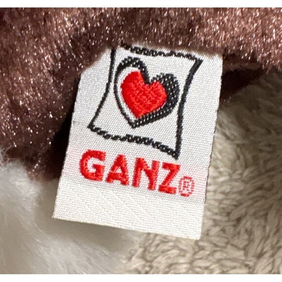 Ganz Lil Kinz Clydesdale Plush Brown & White Pony Black Mane & Tail 7.5" Tall - Picture 10 of 12